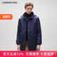 FOG 伦敦雾男装 秋冬款 LONDON 羽绒服男中长款 棉衣休闲外套保暖男
