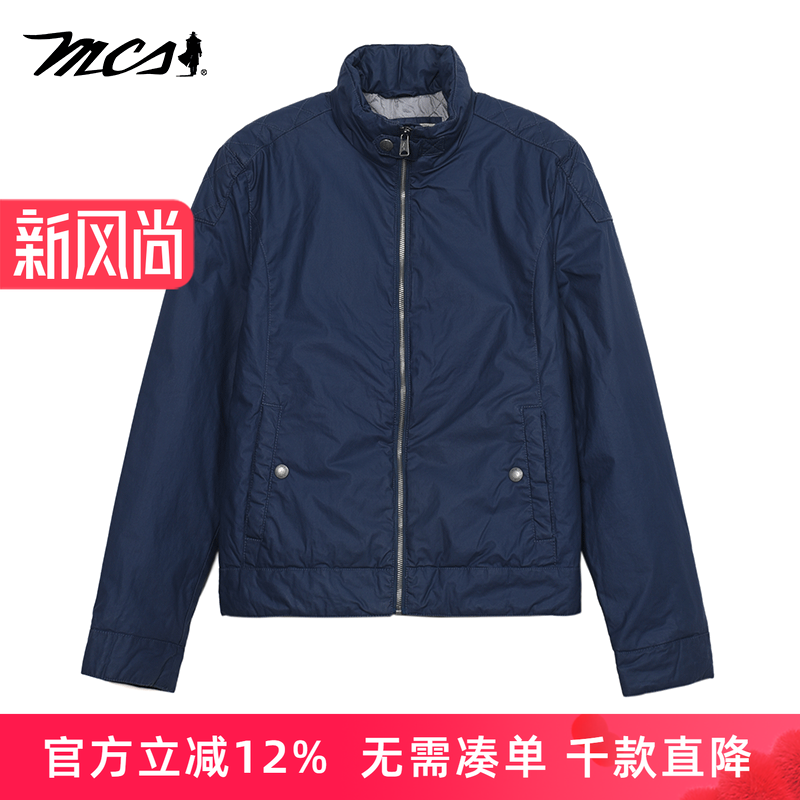 MCS厚款冬款洗水复古外套