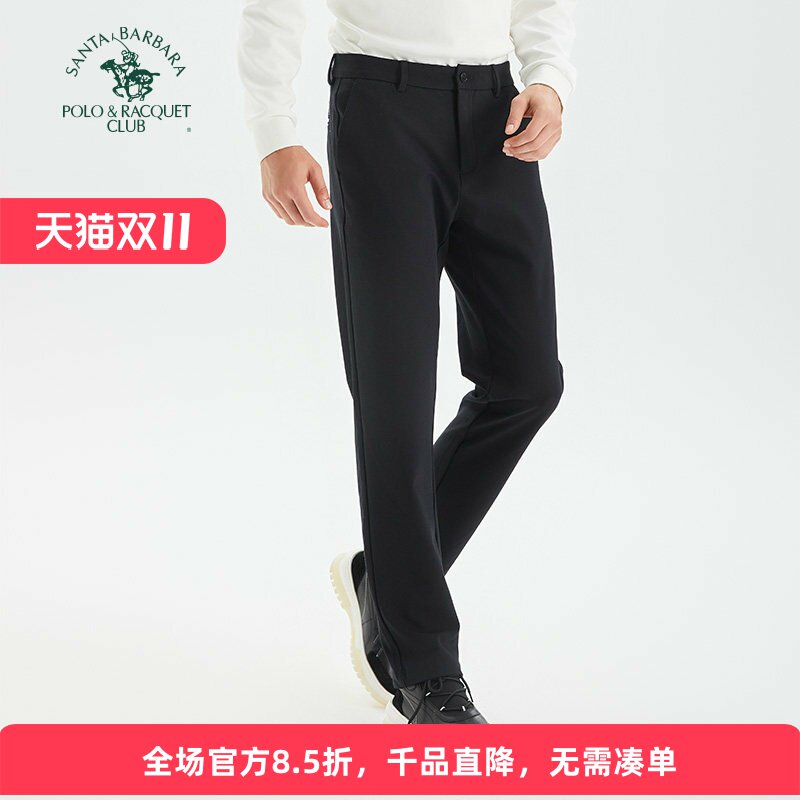 圣大保罗男士休闲裤中腰莱赛尔