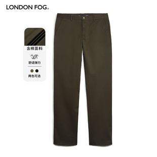 秋冬中年商务休闲百搭棉微弹直筒长裤 伦敦雾男休闲裤 FOG LONDON
