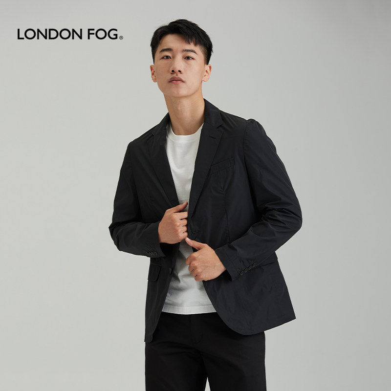 LONDON FOG/伦敦雾男装秋冬休闲西服外套商务休闲中年单西上衣男