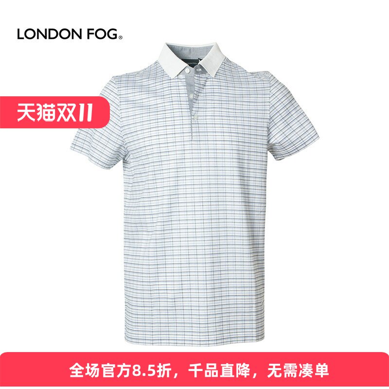 LONDONFOG男士短袖T恤夏季宽松