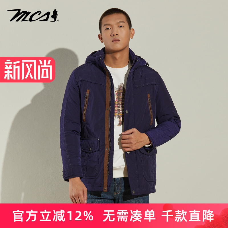 MCS万宝路男装休闲中长款