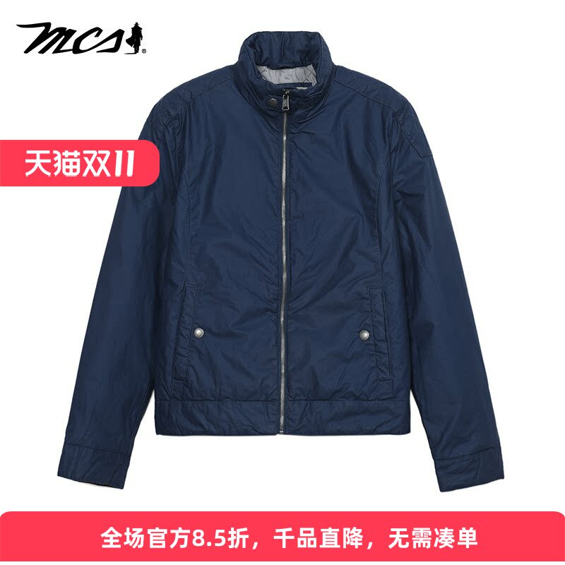 MCS厚款冬款洗水复古外套