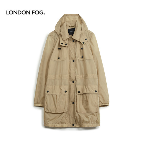 LONDONFOG风衣女装中长款轻薄
