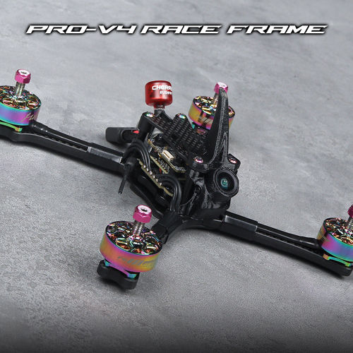 黑鸦BCROW PRO-V4 竞速穿越机5寸FPV正X机架2020孔位（2024新款）