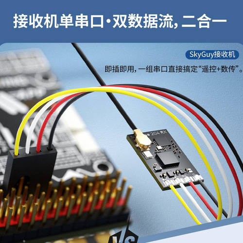 CoreWing酷翼天狼星ELRS/mLRS高频头1W数遥一体JR接口固定翼远航
