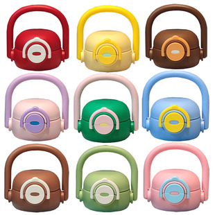 拉布布儿童保温杯双饮盖配件吸嘴直饮盖水壶手提盖子防漏水杯子盖