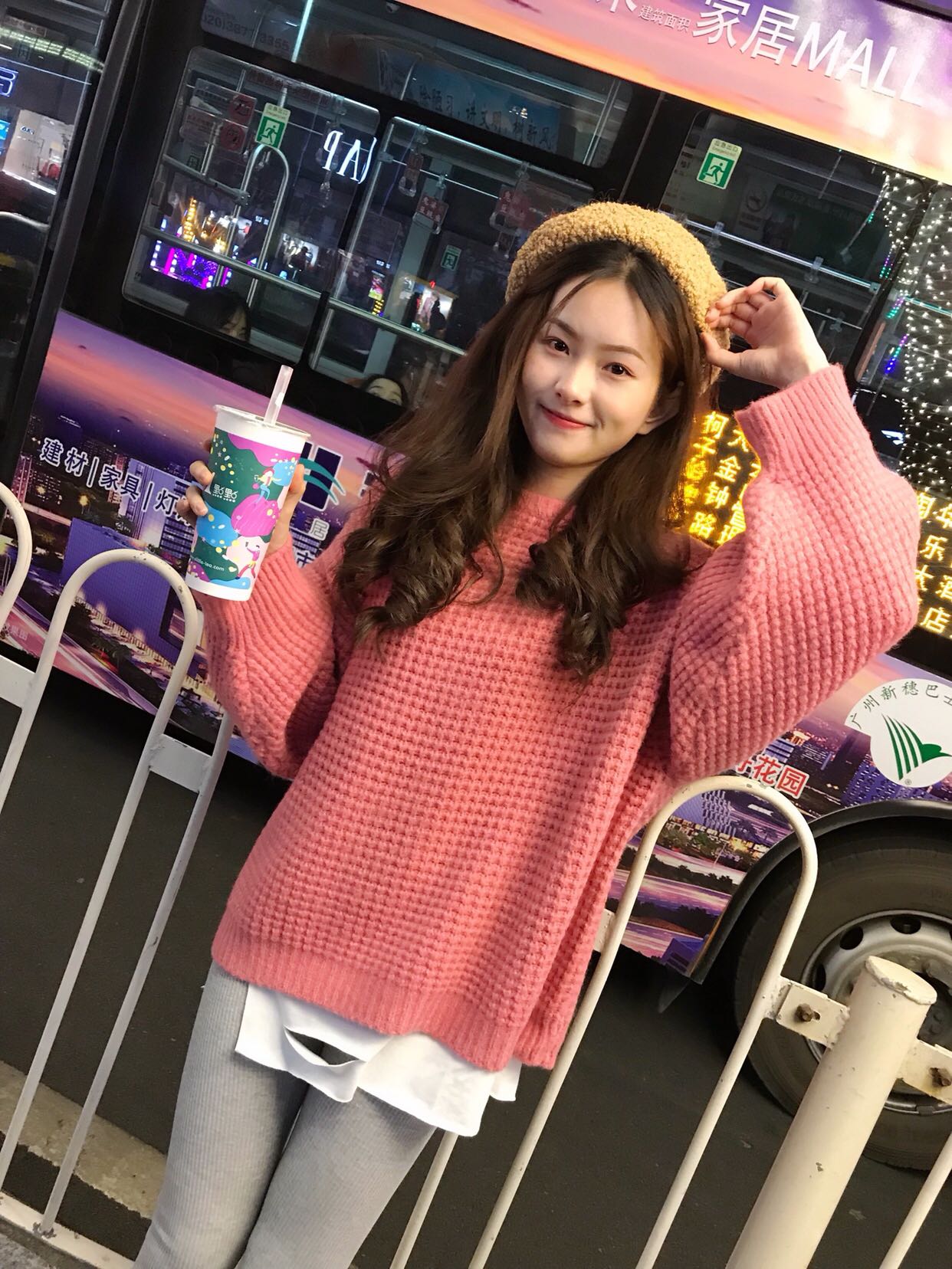 百搭羊绒圆领休闲套头毛衣+大领子开衩T恤+紧身保暖打底裤 3件套|ruв категории Женская одежда, костюм/студенты школьную форму/обмундирования, модный костюм - от Buy2taobao.com для оказания профессиональной услуги покупки агента Taobao