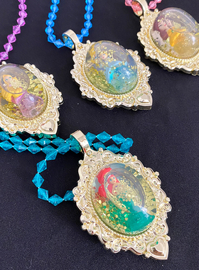 儿童项链贝尔公主灰姑娘儿童项链