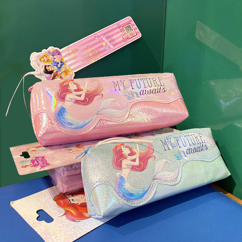 美人鱼爱丽儿化妆袋文具袋笔袋,文具电教/文化用品/商务用品,笔袋,淘宝优惠券,粉丝福利购,淘宝优惠卷