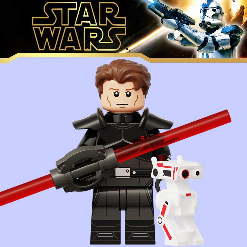 星球大战人仔XP505卡尔凯斯提斯绝地武士第三方儿童拼装积木玩具