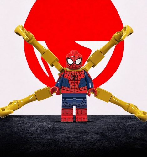 毒液钢铁蜘蛛侠第三方积木人仔