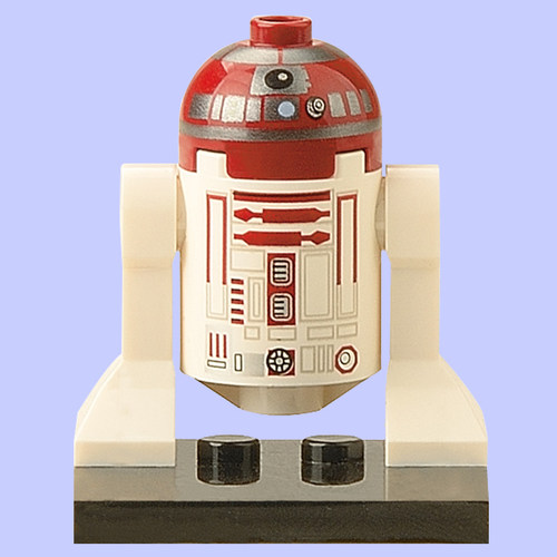 星球大战人仔积木玩具 sw706 331R系列机器人 R4-P17 75191玩具