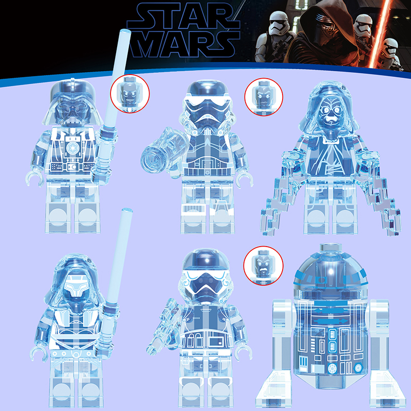 全息达斯维达男孩玩具x0287人仔