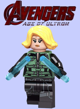 复仇者联盟3 sh494 D039黑寡妇拼装益智男孩人仔积木玩具 76101