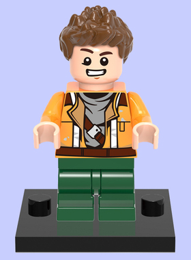 星球大战人仔 SW753 罗恩 出自 75147积木飞行员拼装玩具欣宏400