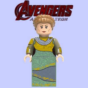 2024新品1358弗丽嘉雷神母亲第三方小人拼装儿童益智积木人仔玩具