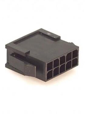 MOLEX 0430201000  3.0MM PLUG 10P线端 母座两侧卡扣