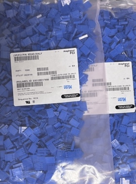 FCI  65240-004LF PH2.54 4P胶壳 端子76347-301LF 76347-302LF