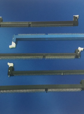 FCI 10124632-0011016LF 288PIN  DDR4-SDRAM 通孔焊接 黑色白耳