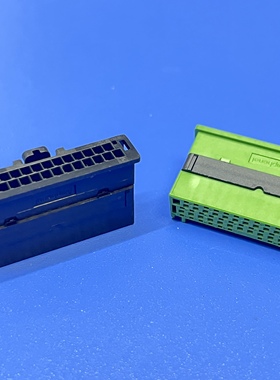 Amphenol 10153123-028KALF  汽车连接器 线束胶壳 黑色胶芯 28P