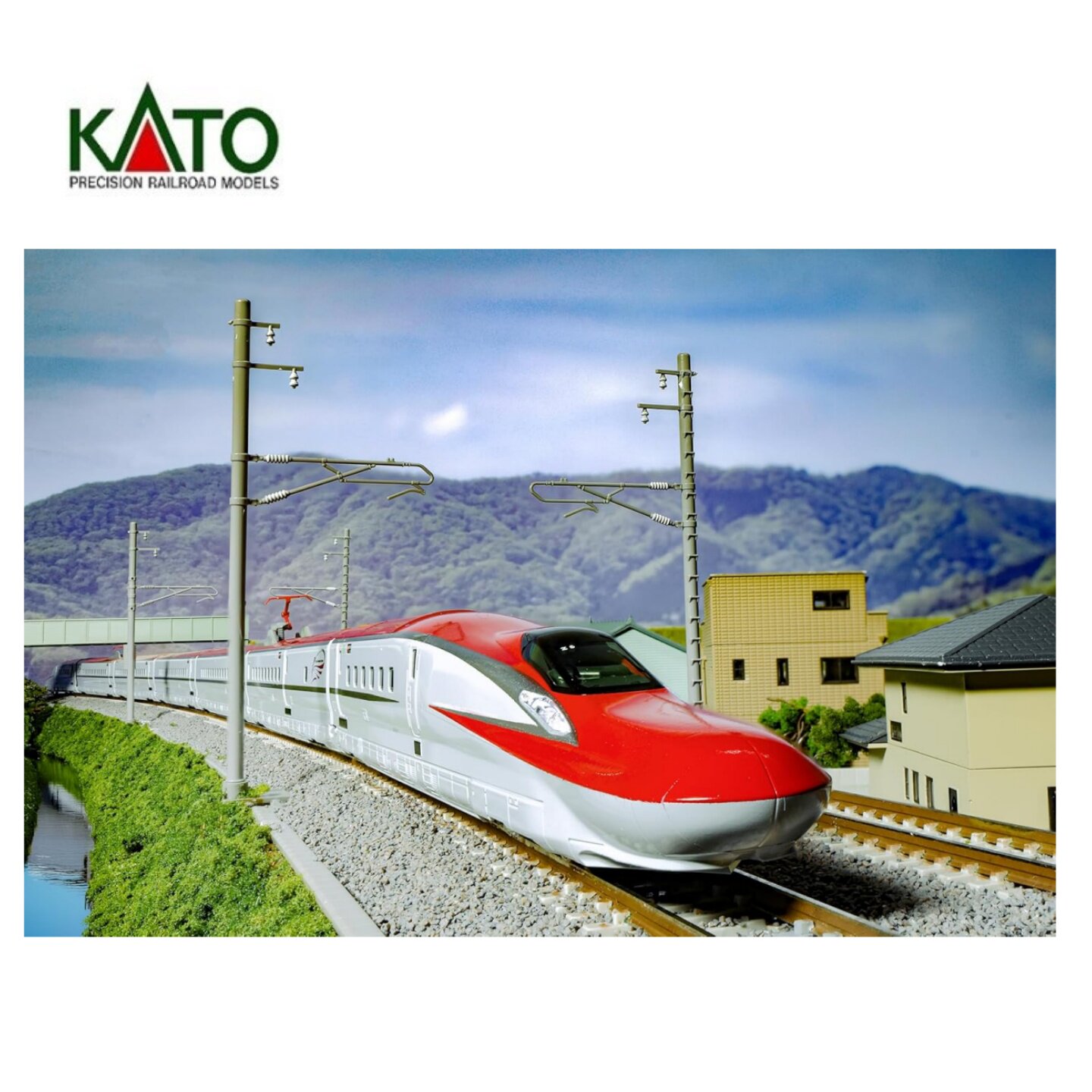 KATOE6系新干线火车模型图片