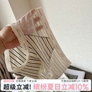 女2025新款 女生纯棉抗菌裆夏季 无痕内裤 性感三角裤 薄款 纯欲短裤