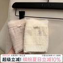 内裤女士冰丝三角裤盛夏的风少女中腰纯棉底裆短裤超薄泡泡纱透气
