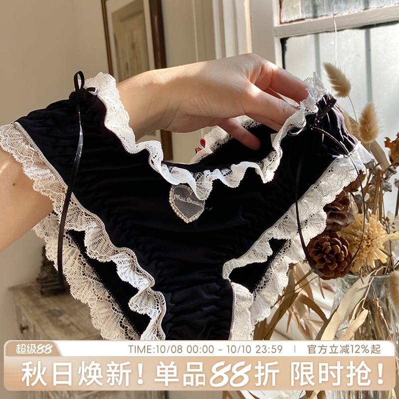 日系私房甜美洛丽塔氛围感内裤