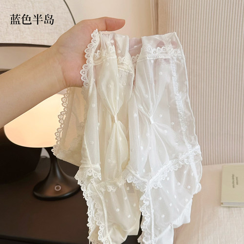 蓝色半岛内裤女2026新款夏季薄款