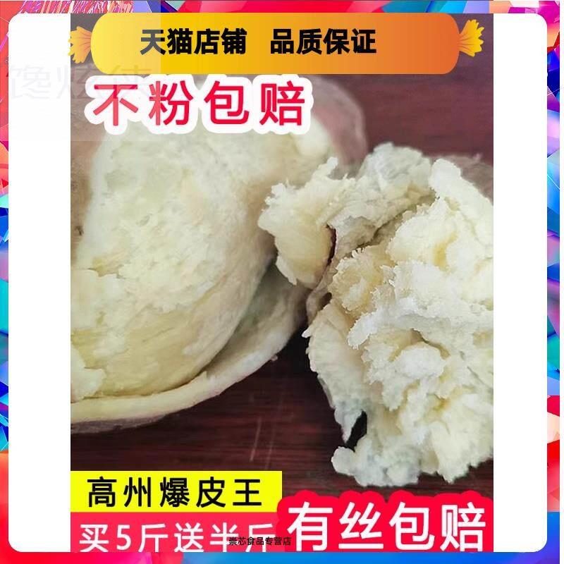 高州爆皮王番薯新鲜农家自种板栗薯粉糯地瓜沙地板栗白薯白心红薯