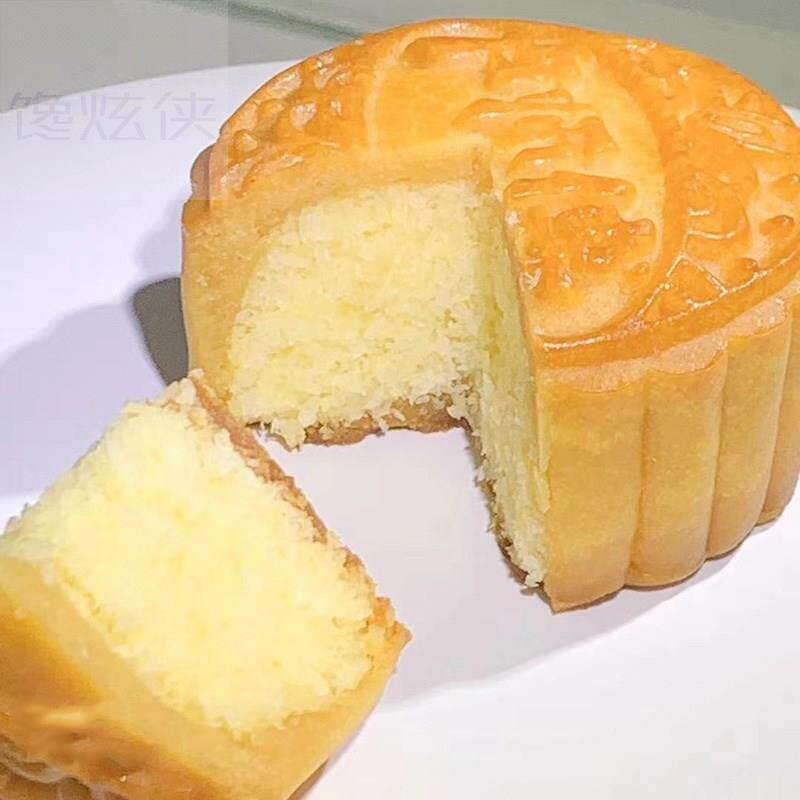 奶油椰蓉月饼特产椰奶甜点椰丝球零食小吃手工月饼芝士糕点卢师傅