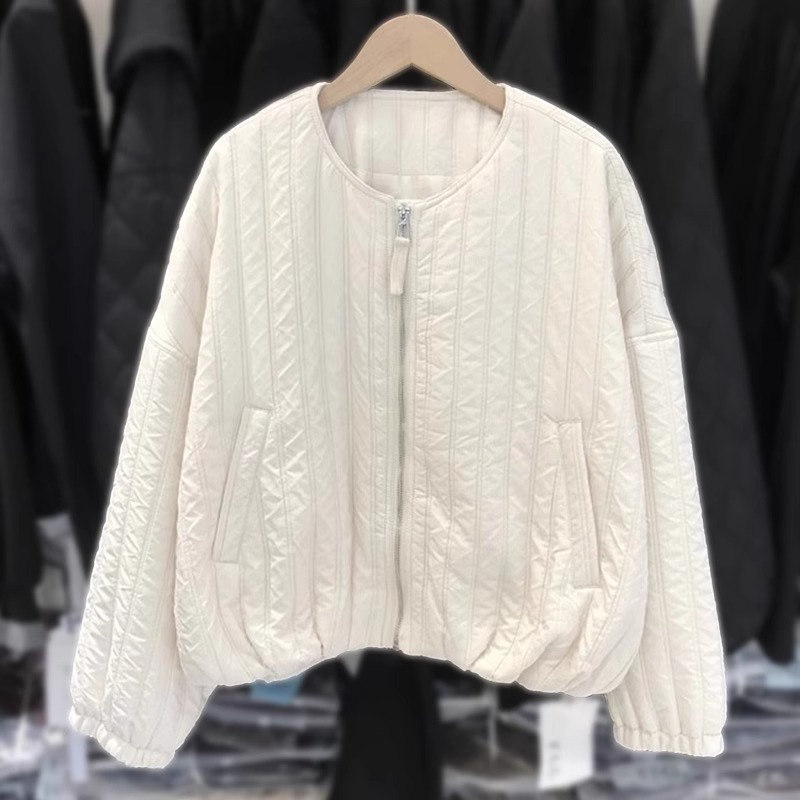 轻薄棉衣棉服女秋冬季2025年新款小个子短款休闲夹克开衫外套上衣