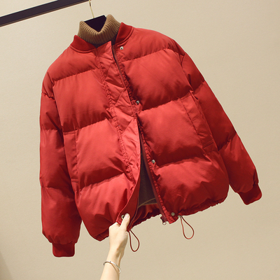 羽绒棉衣棉服女2025年新款冬季加厚韩版面包服短款小个子棉袄外套