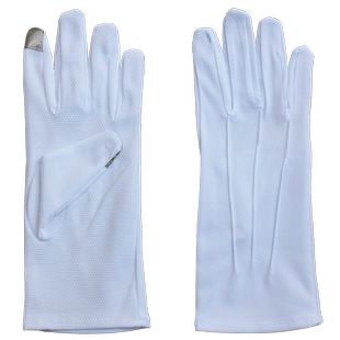 开车防晒滑触屏黑白灰色手套男女士薄款春秋骑车遮阳骑行代驾短款