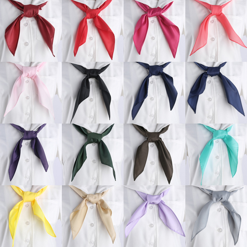 jk水手服三角巾制服配饰日系多色女领结京子同款服饰搭配三角领巾