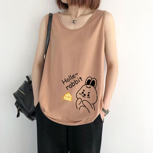 100%纯棉气质吊带背心女夏季