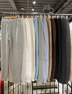 长裤 Brandy bm纯色束脚运动裤 卫裤 女潮 Girl官网Rosa高腰休闲裤