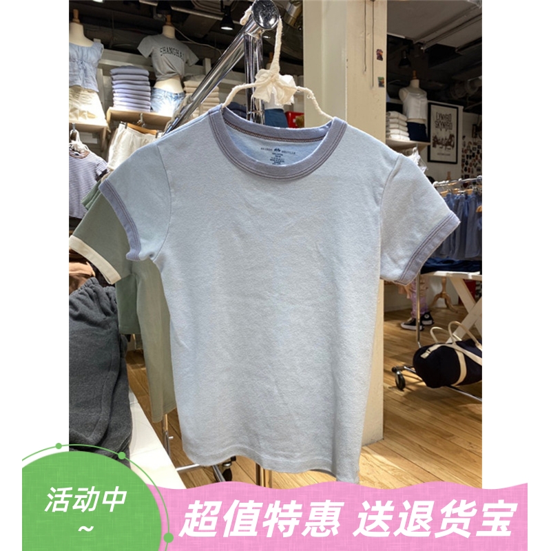 复古短袖bm风甜美棉质