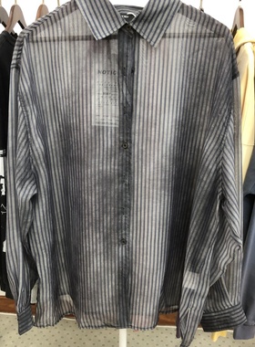 ERD忧郁的富二代 25ss做旧慵懒风衬衫男女宽松百搭衬衣明星同款潮