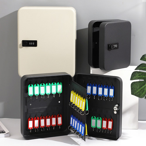 钥匙密码盒房产中介墙铁盒子