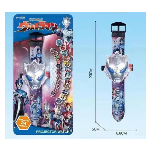 卡通爱莎投影手表发光立体儿童
