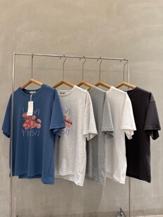 百搭圆领短袖 2026秋季 时尚 韩版 T恤女宽松显瘦休闲上衣潮2672 新款