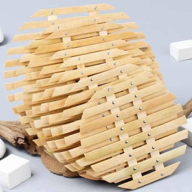 竹篦子家用圆形竹制蒸格