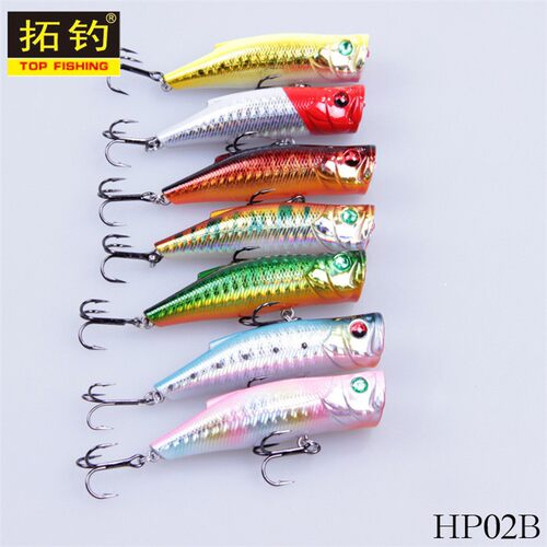 拓钓 飓风系列 HP02B/波扒POPPER/90MM/19.5G/水面系路亚假饵