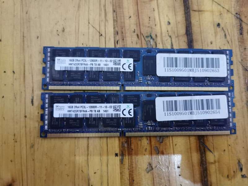 拆机两条DDR316G服务器内存如图有看中的下单