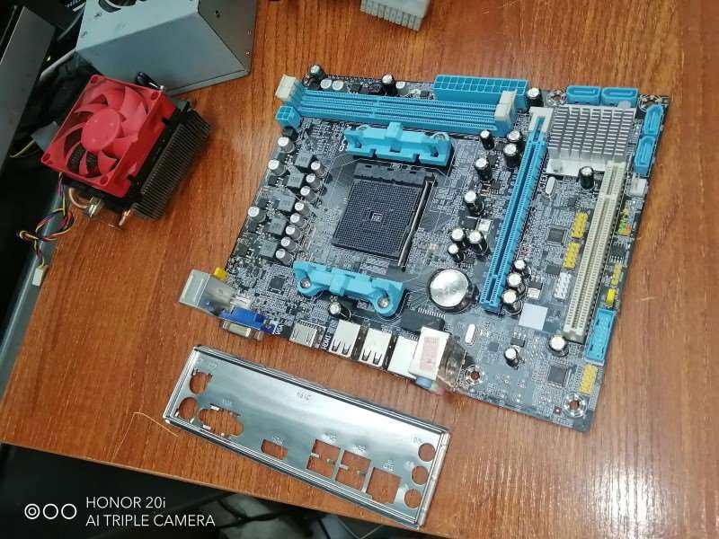 onda昂达a68v 主板fm2bvgahdmi接口都