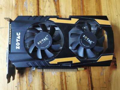 拆机索泰GTX650Ti1GD5毁灭者功能正常有要的朋