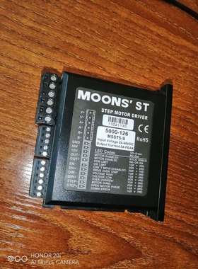 MOONSST鸣志步进电机驱动器MSST5-S封贴完好